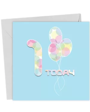 1 today - 1st Birthday Card