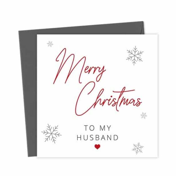 Merry Christmas to my Husband