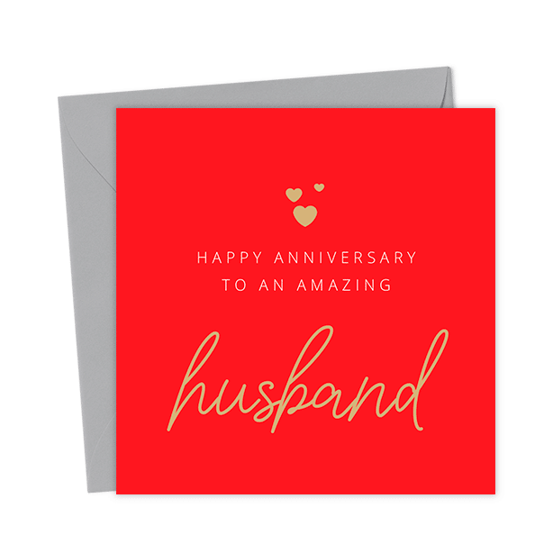 Happy Anniversary to an amazing husband - Love Card | You Said It