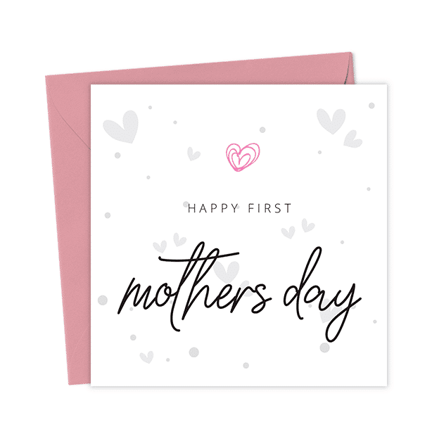 Happy first mothers day mother s day card