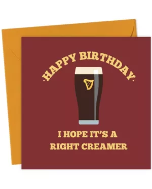 A Creamy Birthday Card