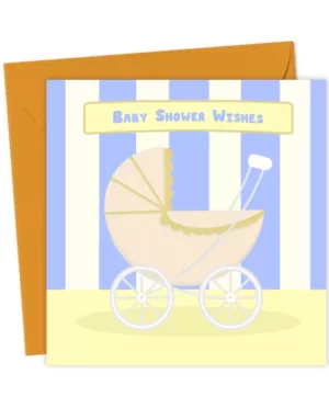 Baby Shower Wishes Card