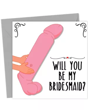 Be My Bridesmaid Rude Hen Night Inflatable Willy