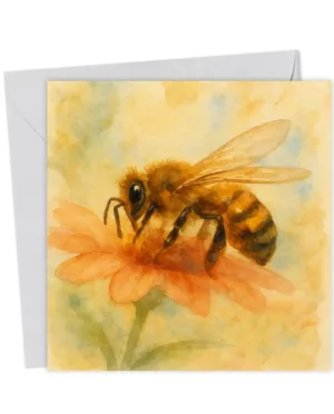 Bee Greeting card