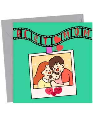 Best Mom Ever Greeting Card – Show Your Love and Appreciation