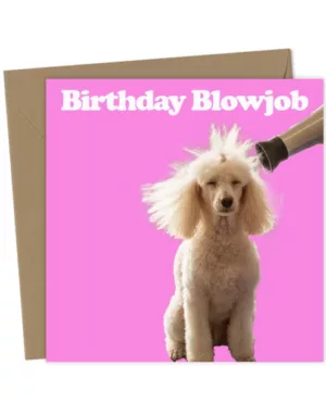Birthday blowjob