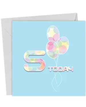 Boys 5th Birthday Card