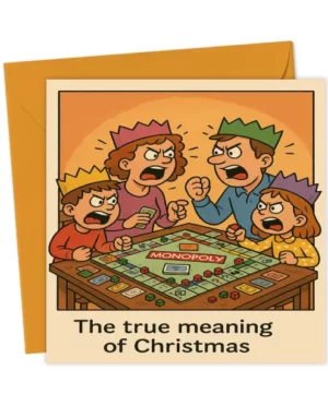 Christmas day board game tradition - someone may get hurt.