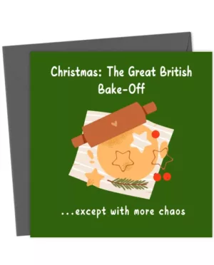 Christmas The Great British Bake-Off... except with more chaos!