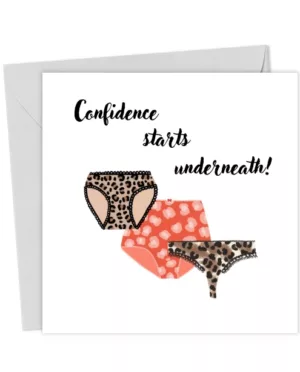 Confidence starts underneath