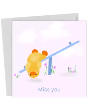Cute Miss You Card