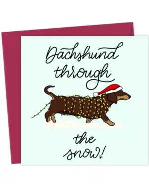 Dachshund Through The Snow