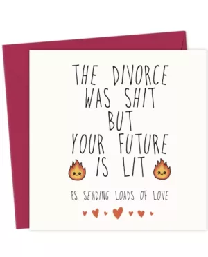 Divorce Commiserations Card