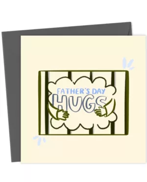 Father’s Day Hugs - Father's Day Card