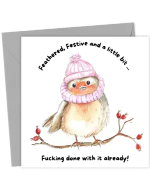 Festively Annoyed Robin