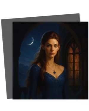 Feyre ACOTAR Face Swap Birthday Card A Court of Thorns and Roses