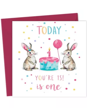 First year card - Birthday Cards for 1 Year Olds