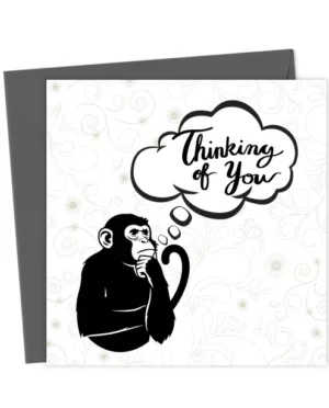 Funny Thinking of You Card – Humorous Just Because Card