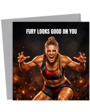 Fury Gladiators Inspired Face Swap Card