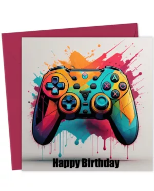 Gamer Birthday Card