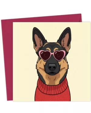 German Shepherd Paw-some Love