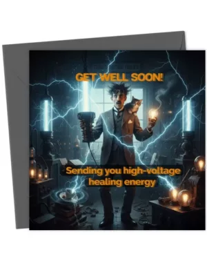 Get Well Healing Energy Card