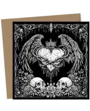 Gothic Valentines Day Card - Gothic Love