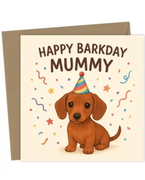 Happy Barkday Dachshund