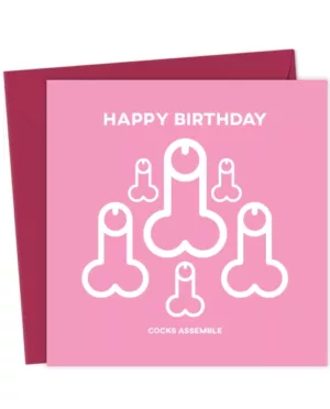 Happy Birthday Cocks Assemble