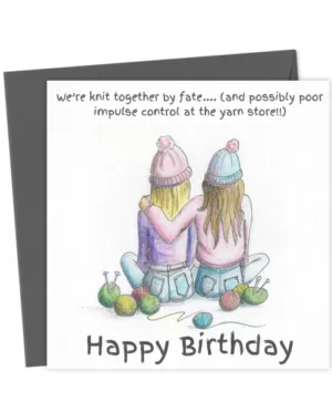 Happy Birthday - Friends that Knit