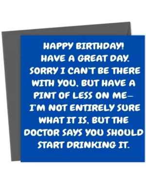 HAPPY BIRTHDAY!
HAVE A GREAT DAY.