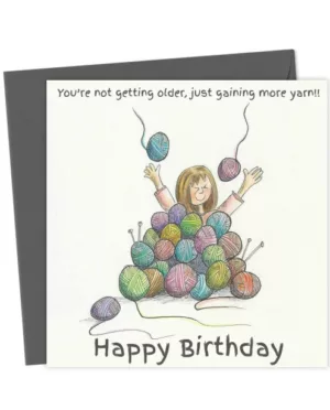 Happy Birthday  - More yarn?
