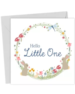 Hello Little One - New Baby Card