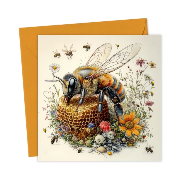 Honey Bee - Greetings Cards