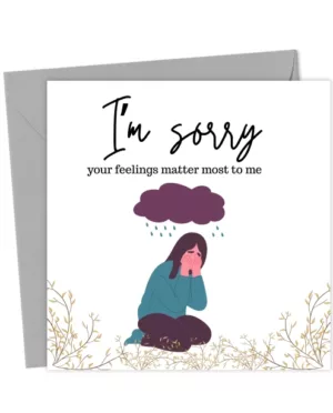 I’m Sorry Card for Him – I Didn’t Mean to Hurt You, Please Forgive