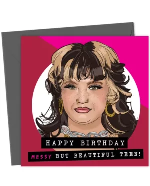 Lola young - birthday teen Birthday Card