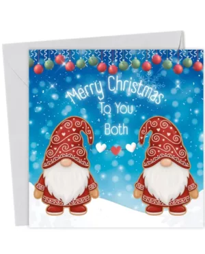 Merry Christmas To You Both - Gnomes