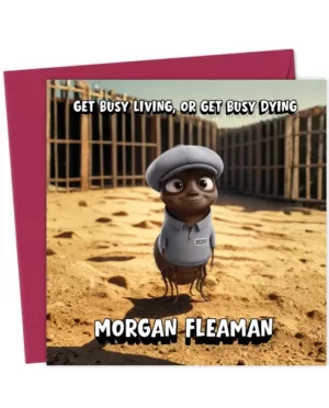 Morgan Fleaman - Funny Birthday Card