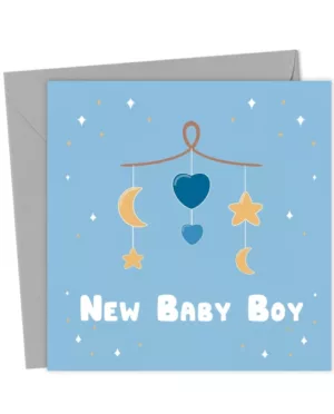 New Baby Boy Card