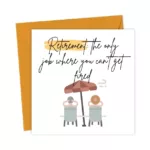 Retirement Card UK – Funny Goodbye to Work Greeting Card