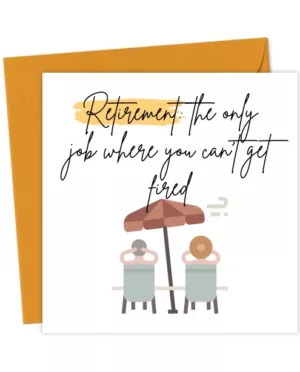 Retirement Card UK – Funny Goodbye to Work Greeting Card
