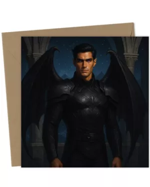 Rhysand ACOTAR Face Swap Birthday Card A Court of Thorns and Roses