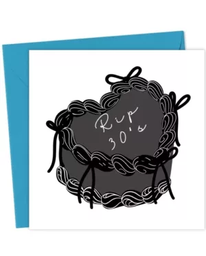 RIP 30's , 40th Birthday Card