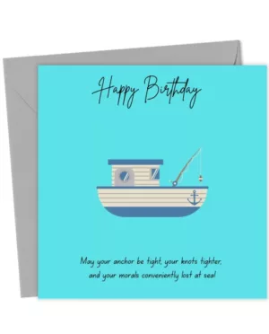 Sailor/Fisherman Birthday Card