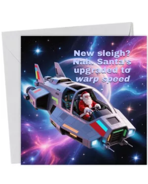 Santa's New Christmas Spaceship