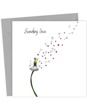 Sending Love - Support Card