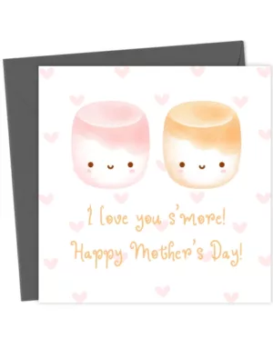 S'mores mothers day card for mum