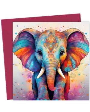 Stunning Elephant all occasion card