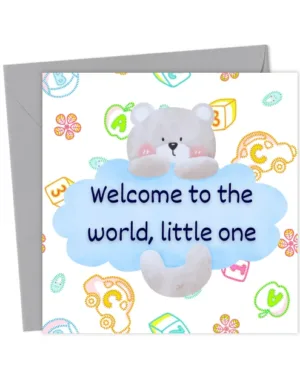 Sweet New Baby Card for New & Expecting Mothers | Modern Baby Shower
