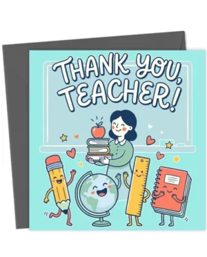 Thank You Teacher School You Made a Difference